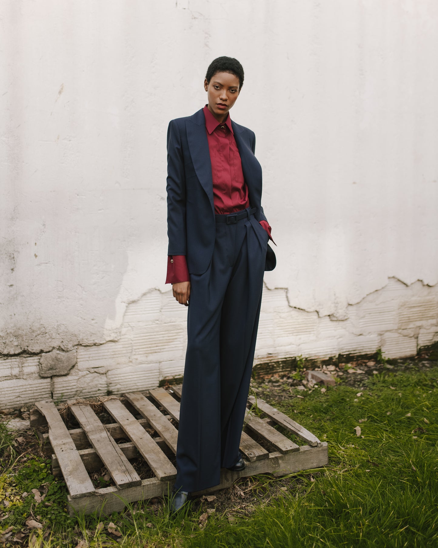 Lightweight Wool Blazer