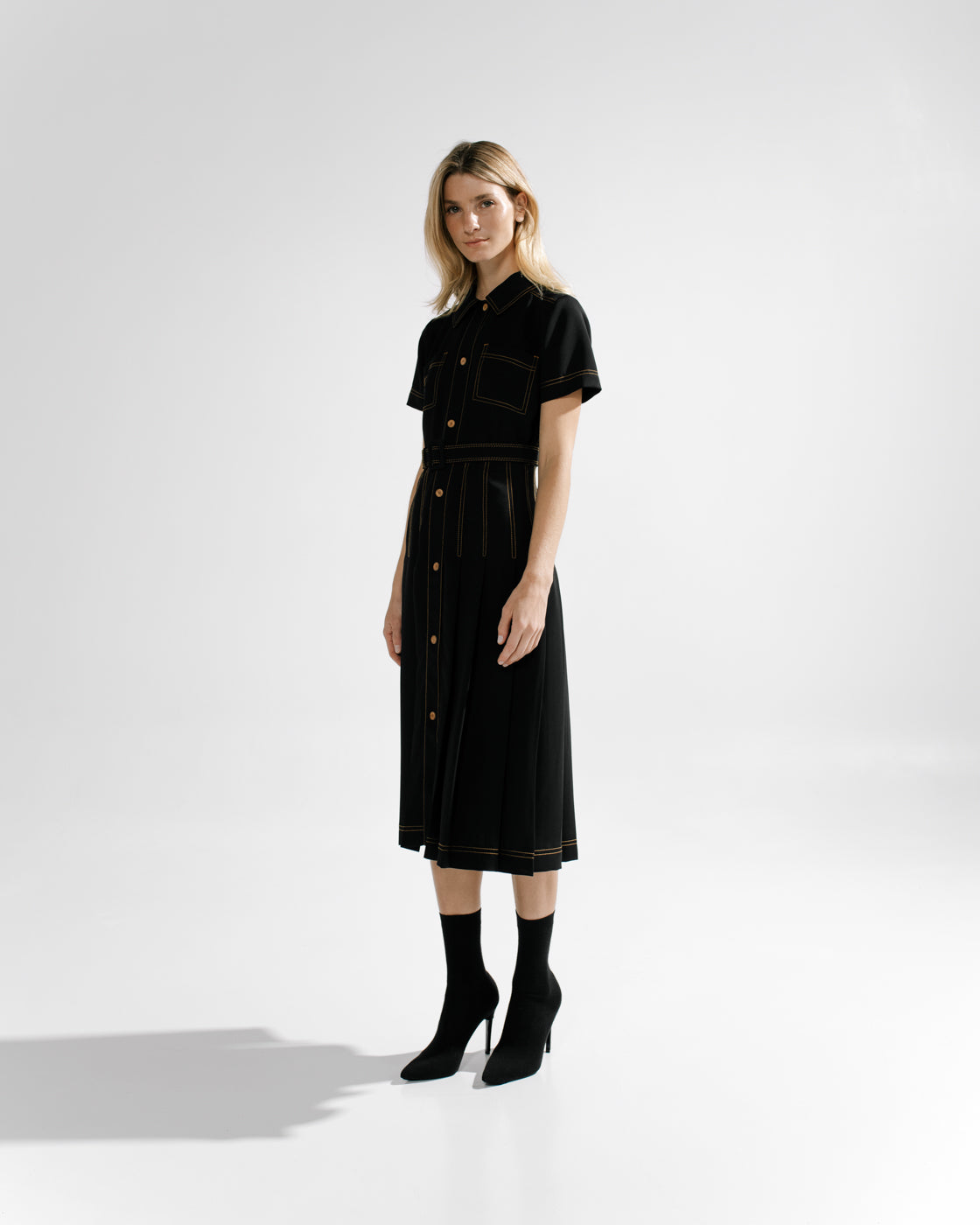 Icon Midi Shirt Dress