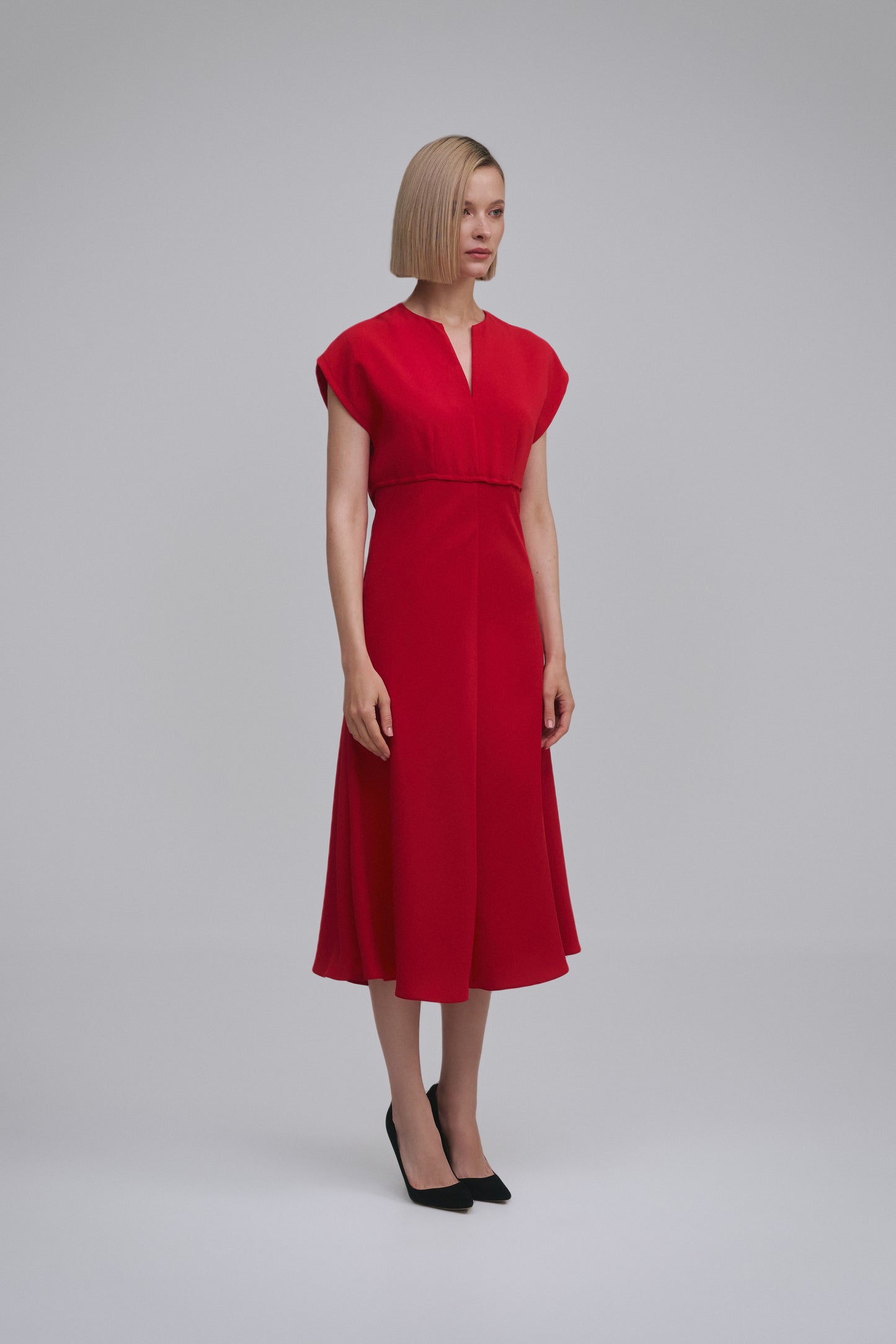 Vestido kimono de manga corta