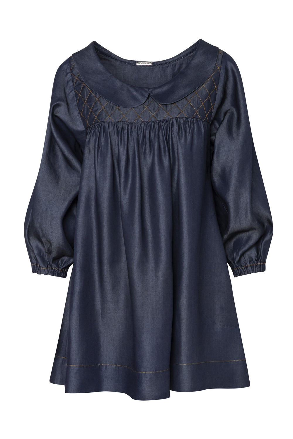 Scoop Neckline Mini Dress