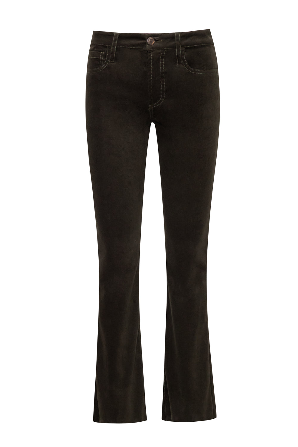 Corduroy Fitted Trousers