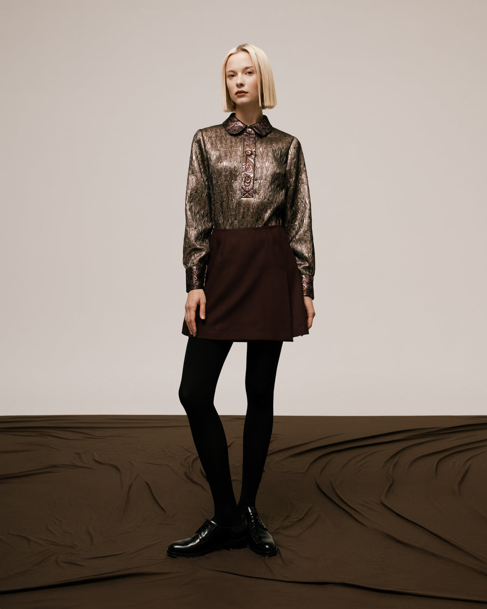 Wool Wrap Skirt