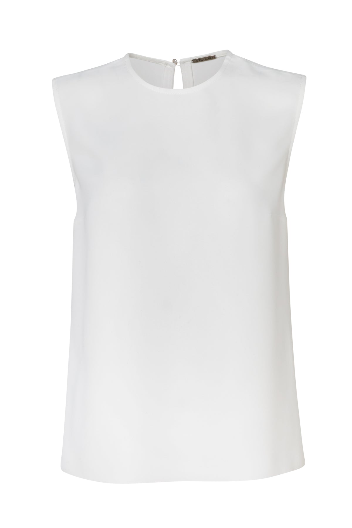 Sleeveless Tank Top White